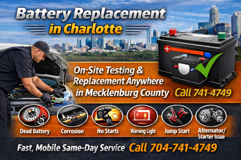 Battery Replacement in Charlotte