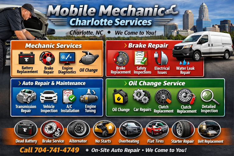 Mobile Mechanic Service in Charlotte